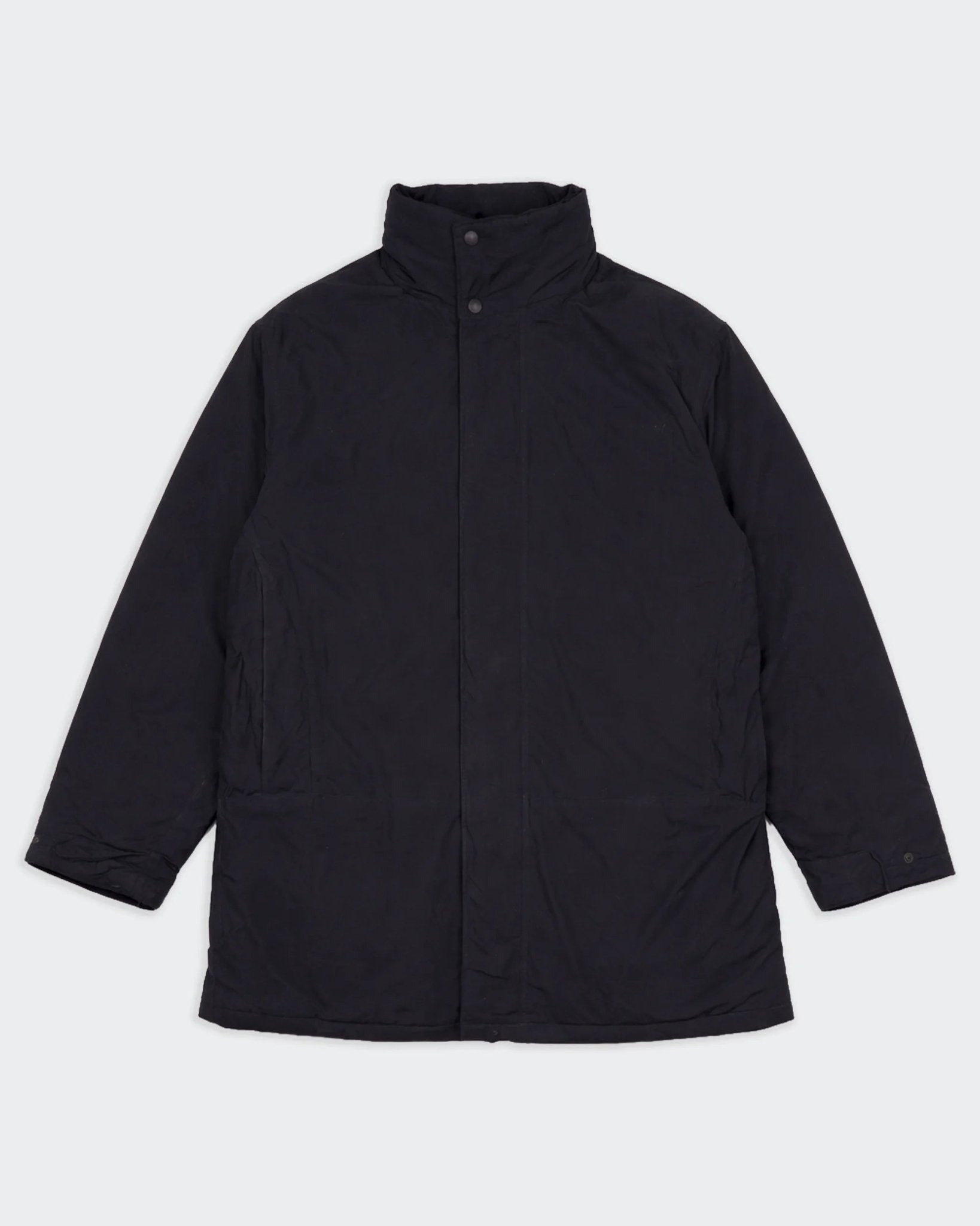 C.P. Company Black Car Coat - L