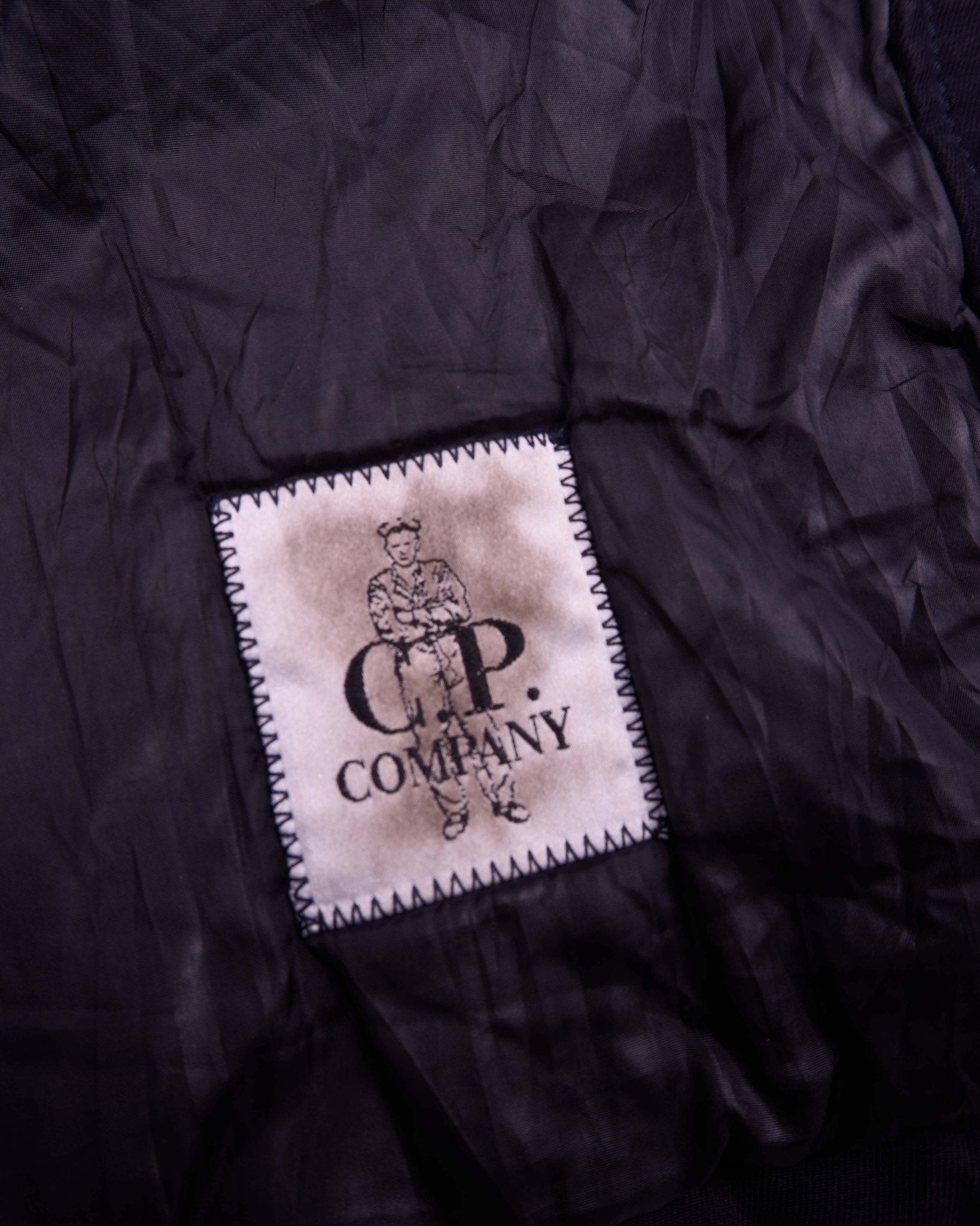 C.P. Company Black Car Coat - L