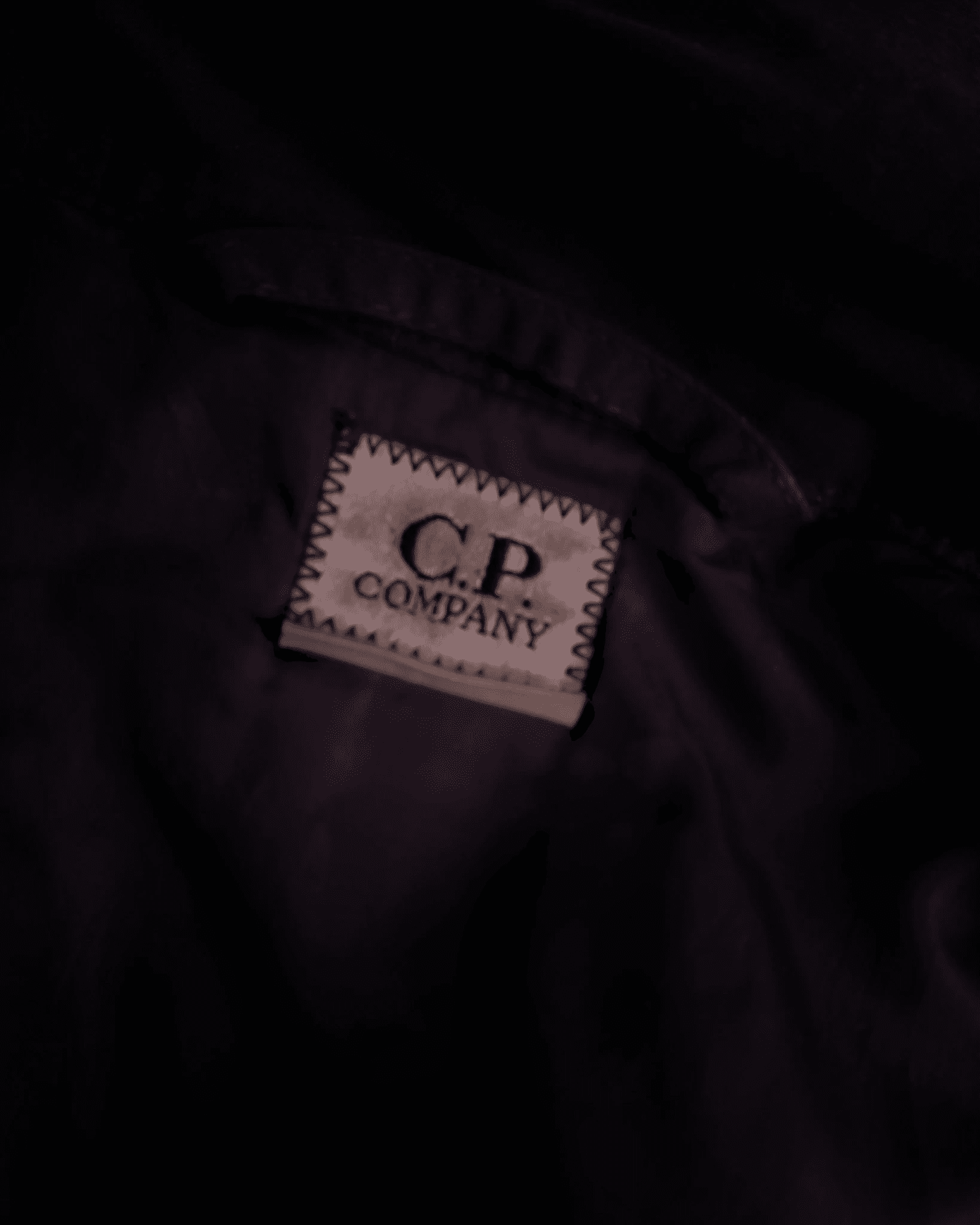 C.P. Company Black Car Coat - L