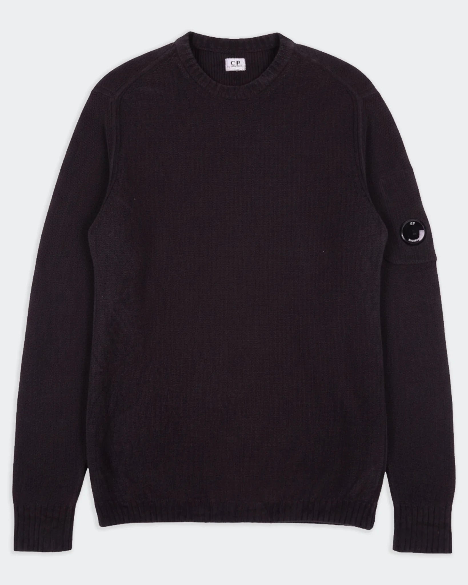 C.P. Company Black Crewneck Sweater - XL