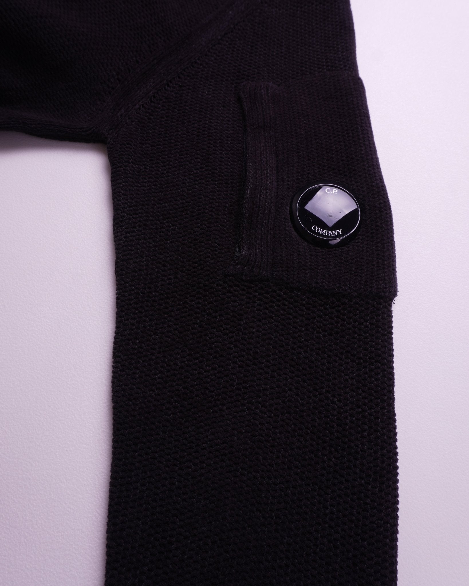 C.P. Company Black Crewneck Sweater - XL