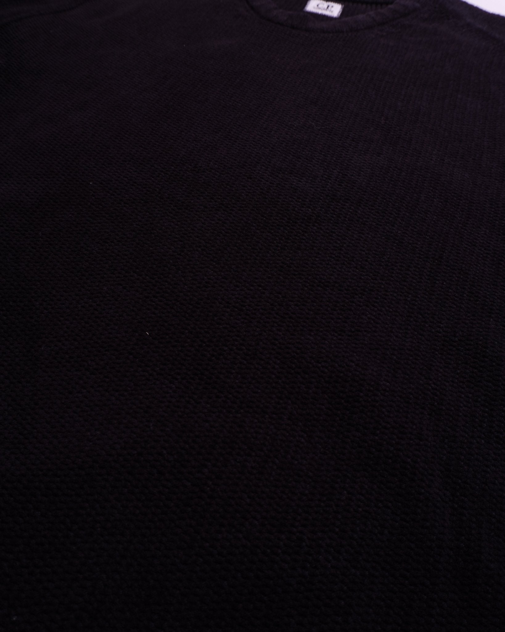 C.P. Company Black Crewneck Sweater - XL