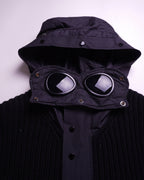 C.P. Company Black Goggle Jacket - L