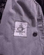 C.P. Company Black Parka Coat - L
