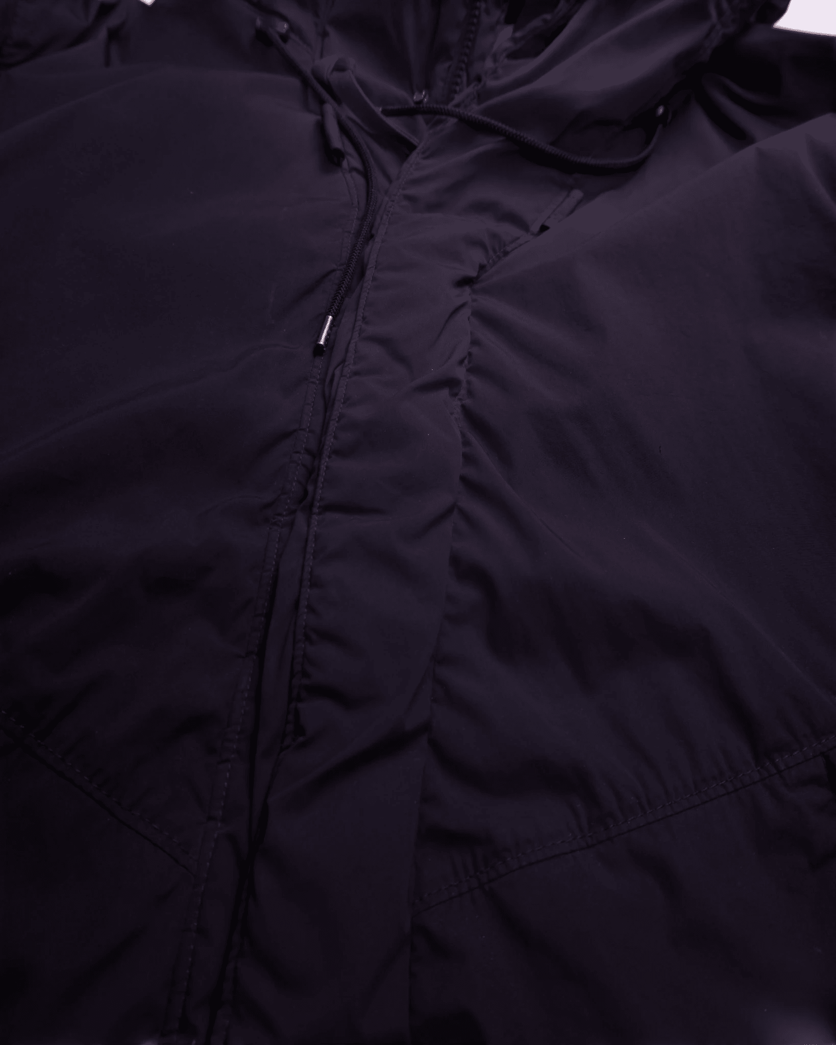 C.P. Company Black Parka Coat - L