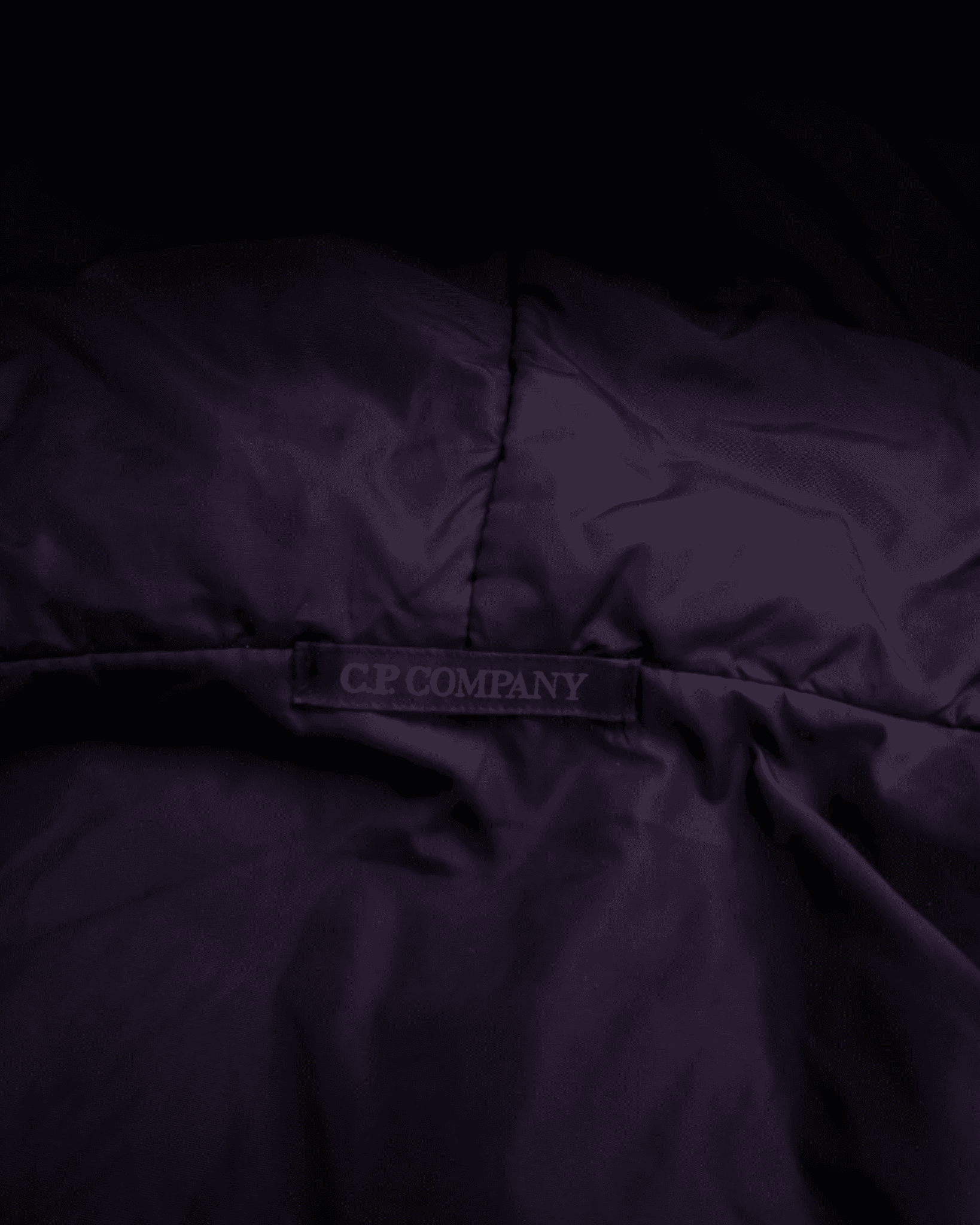 C.P. Company Black Parka Coat - L