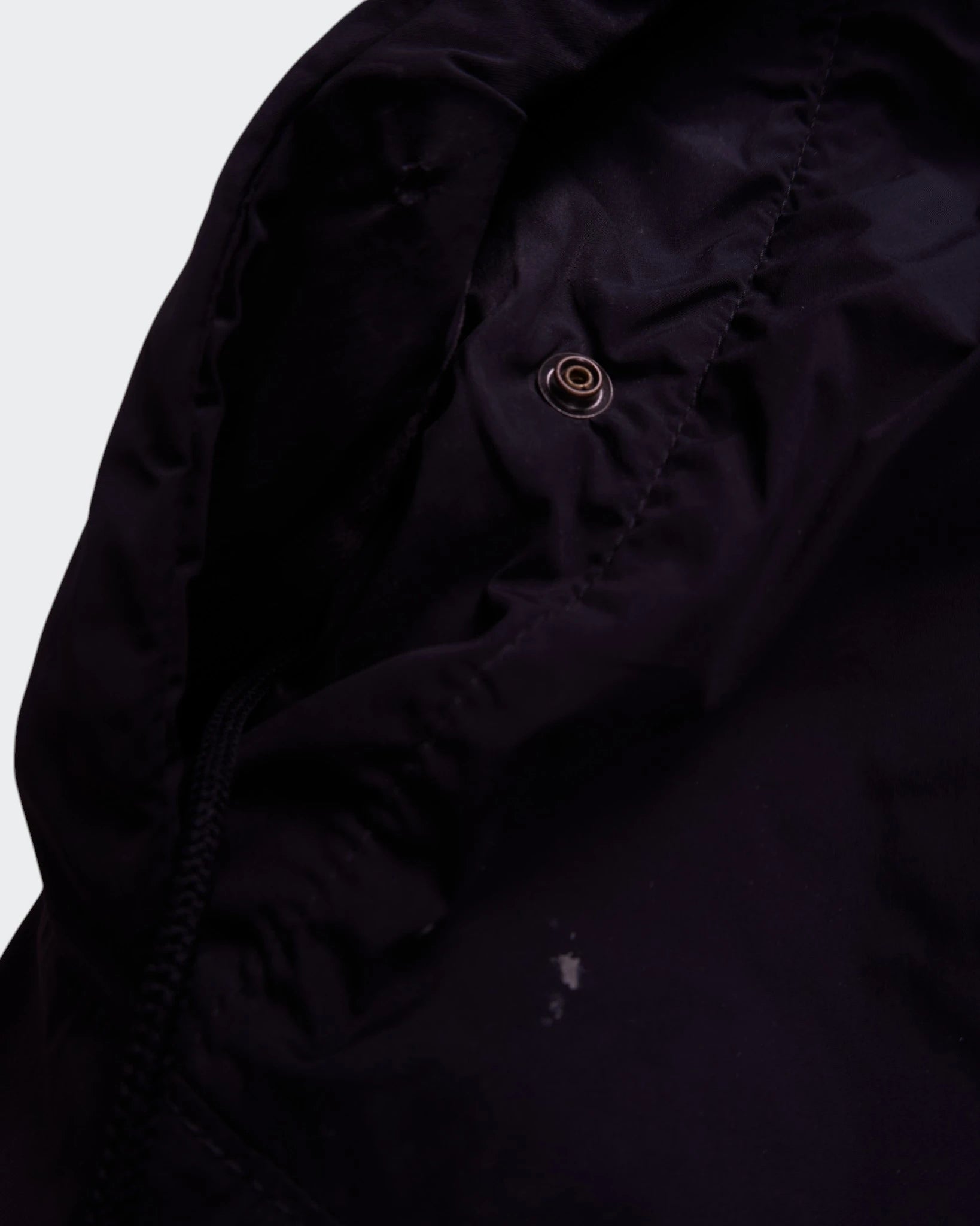 C.P. Company Black Parka Coat - L