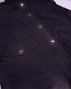 C.P. Company Black Parka Coat - L