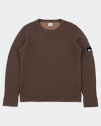 C.P. Company Brown Wool Crewneck Sweater - S