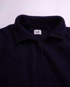 C.P. Company Navy Quarter - zip Sweater - L