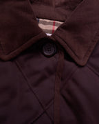 Burberry Brown Quilted Jacket - XL