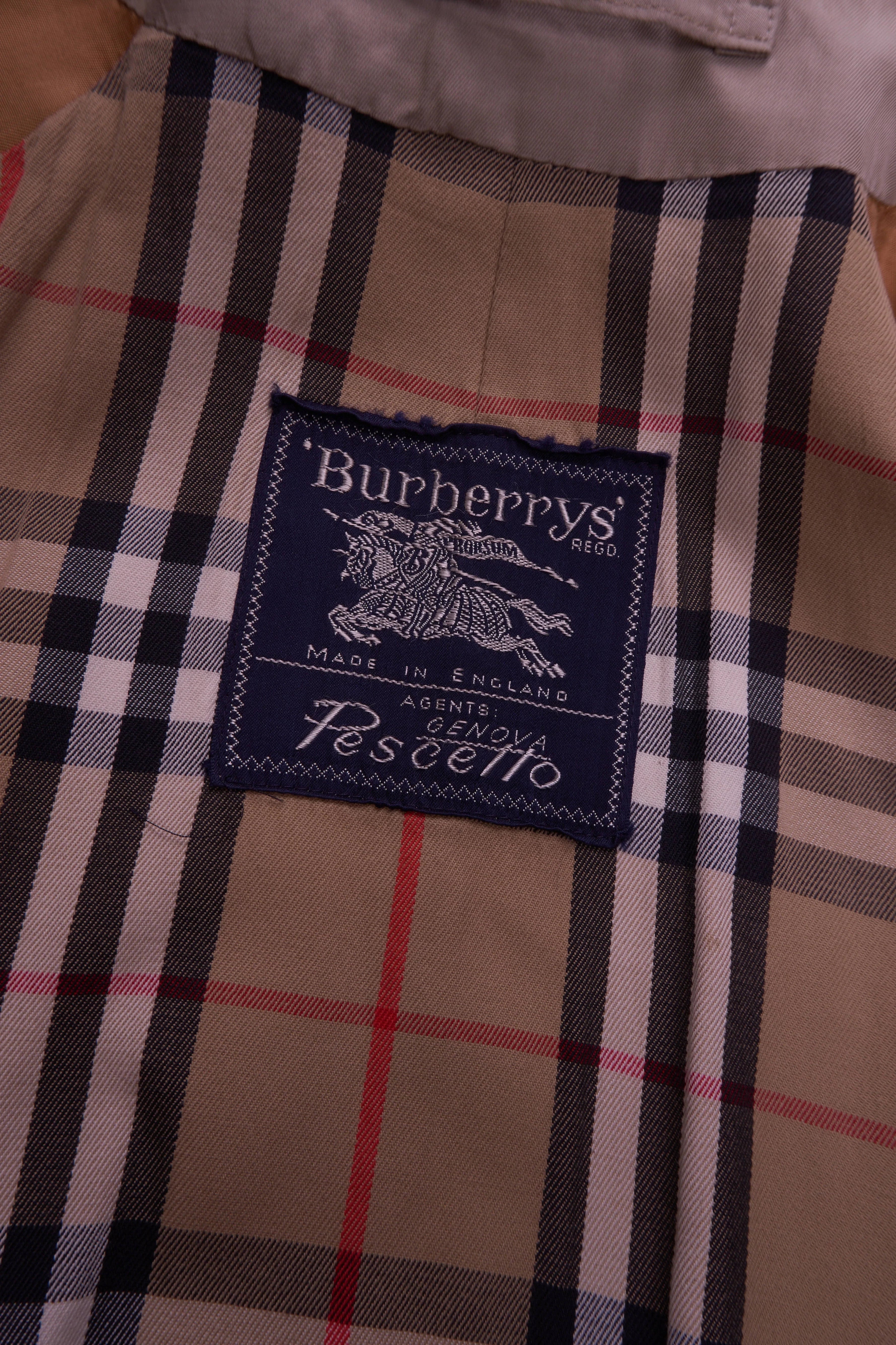 Burberry Grey Trenchcoat - XL