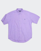 Ralph Lauren Blue Button-down Shirt - XL