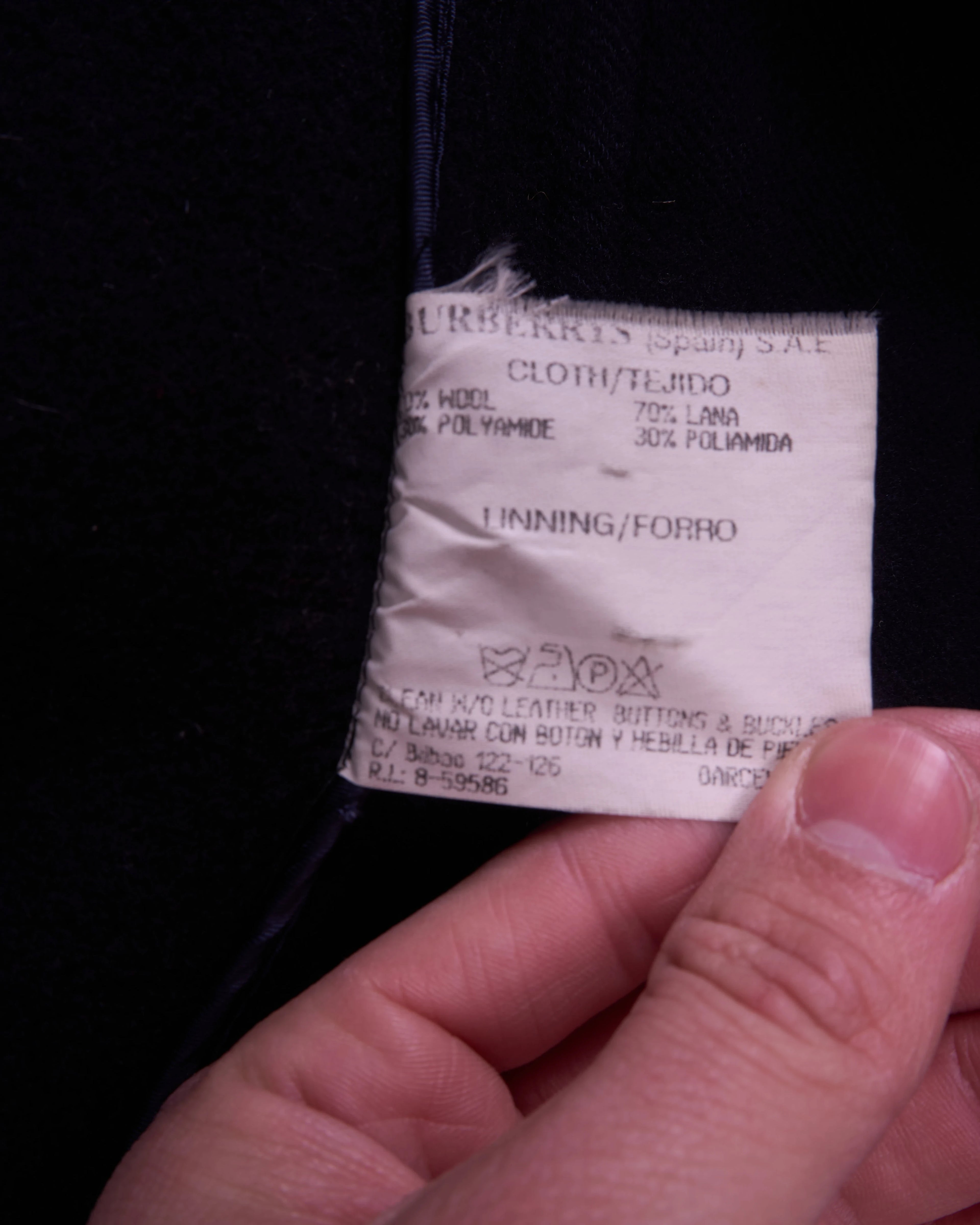 Burberry Green Duffle Coat - XL