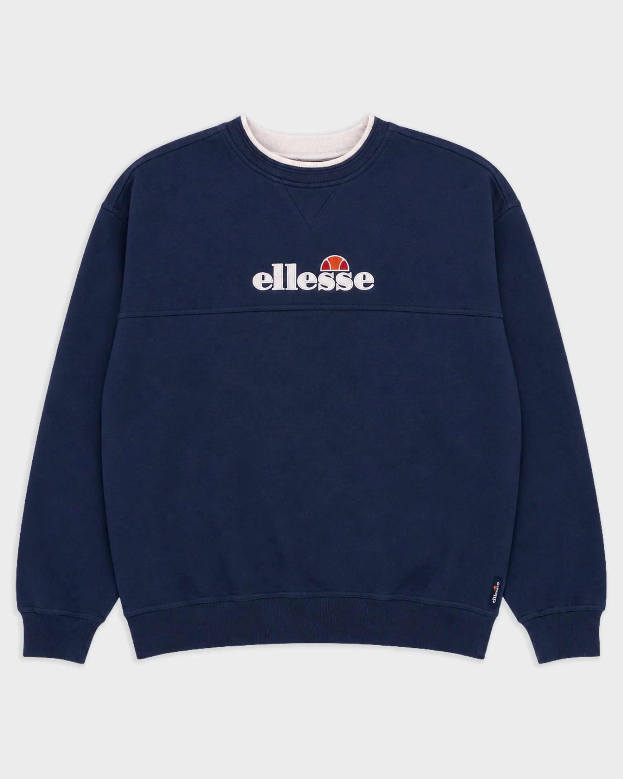 Ellesse Navy Crewneck Jumper - L