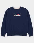 Ellesse Navy Crewneck Jumper - L
