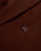 Burberry Brown Double-breasted Blazer - L