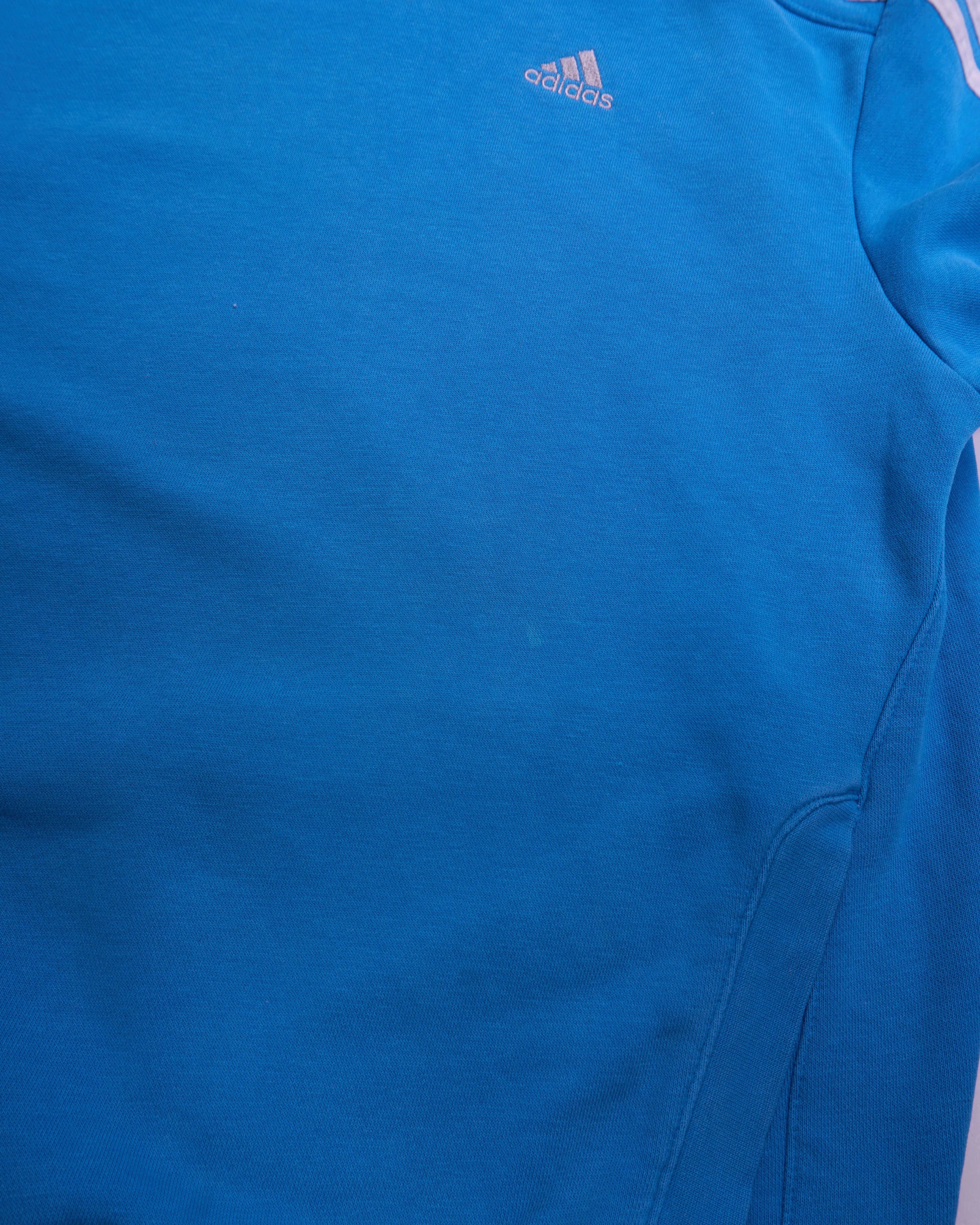 Adidas Blue Hoodie - S