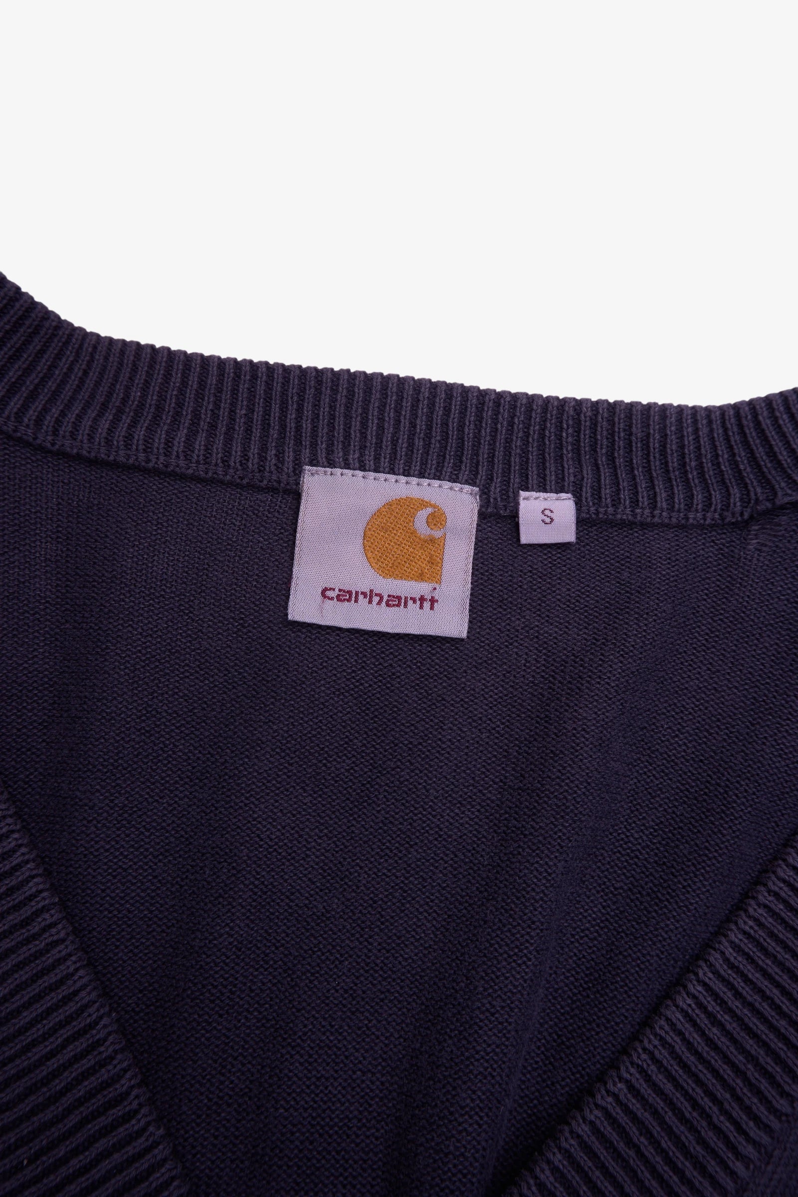 Carhartt Navy Button Cardigan - M