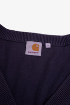 Carhartt Navy Button Cardigan - M