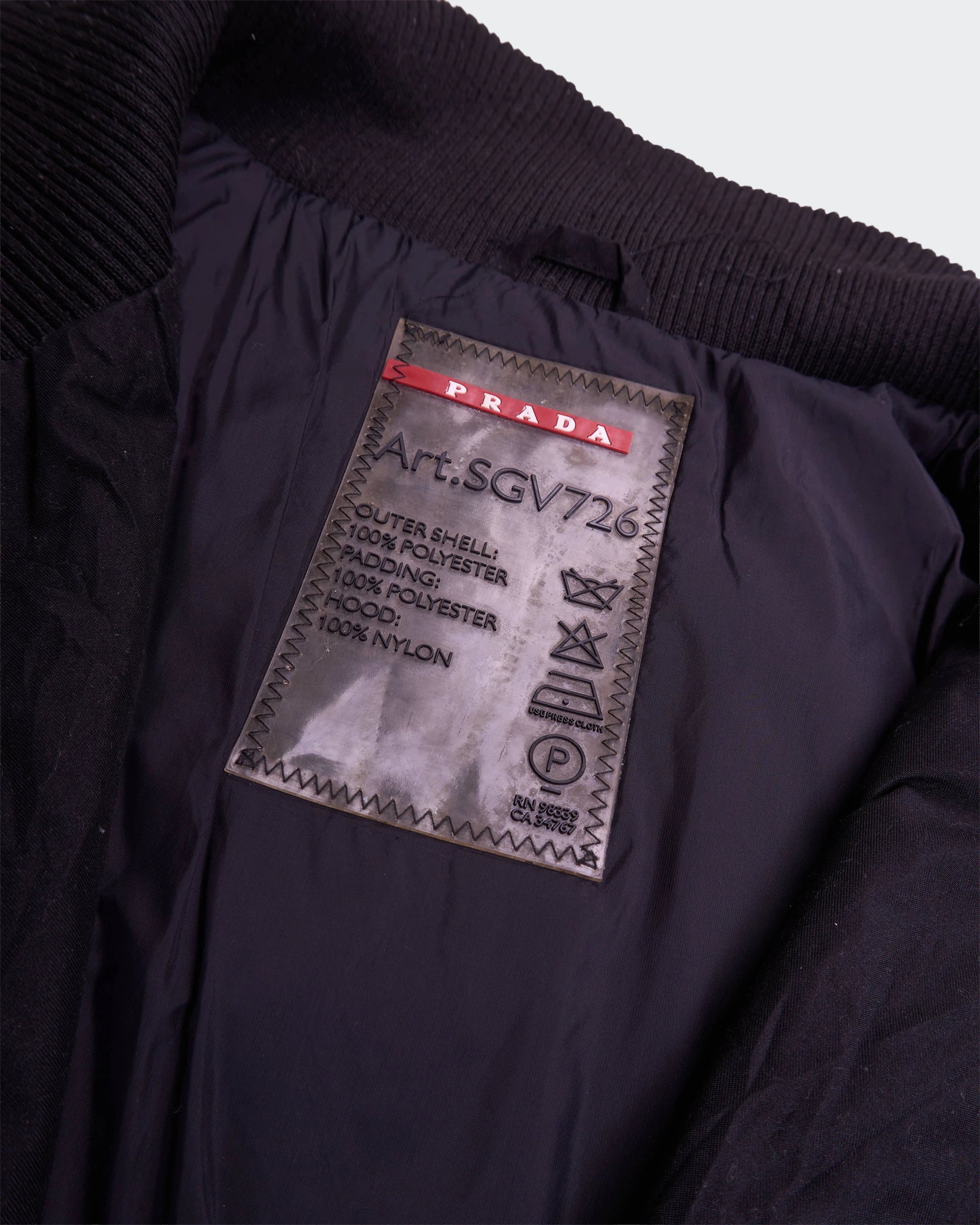 Prada Black Jacket - L