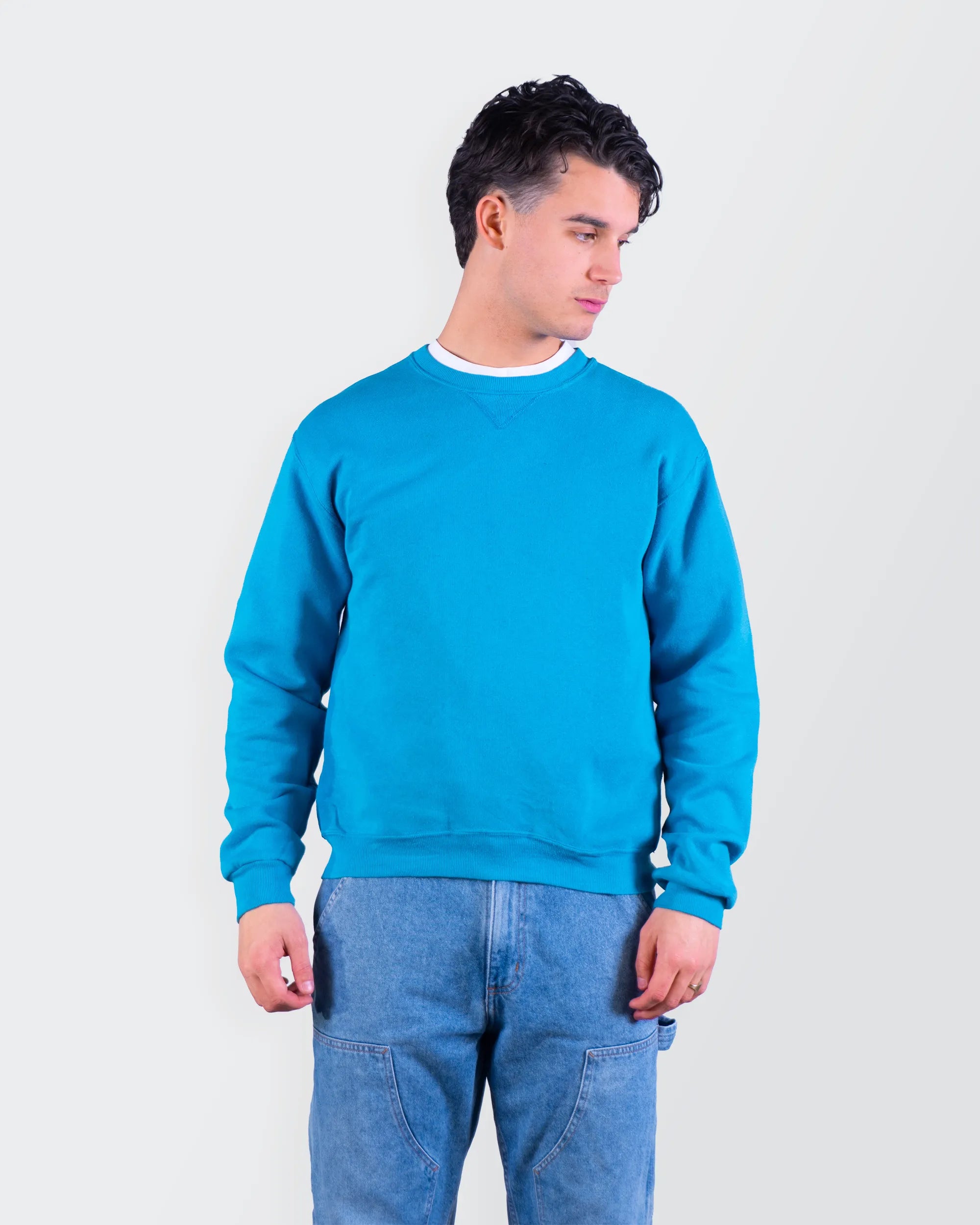 Russel Athletic Blue Crewneck Sweater - L