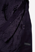 Ralph Lauren Navy Car Coat - L