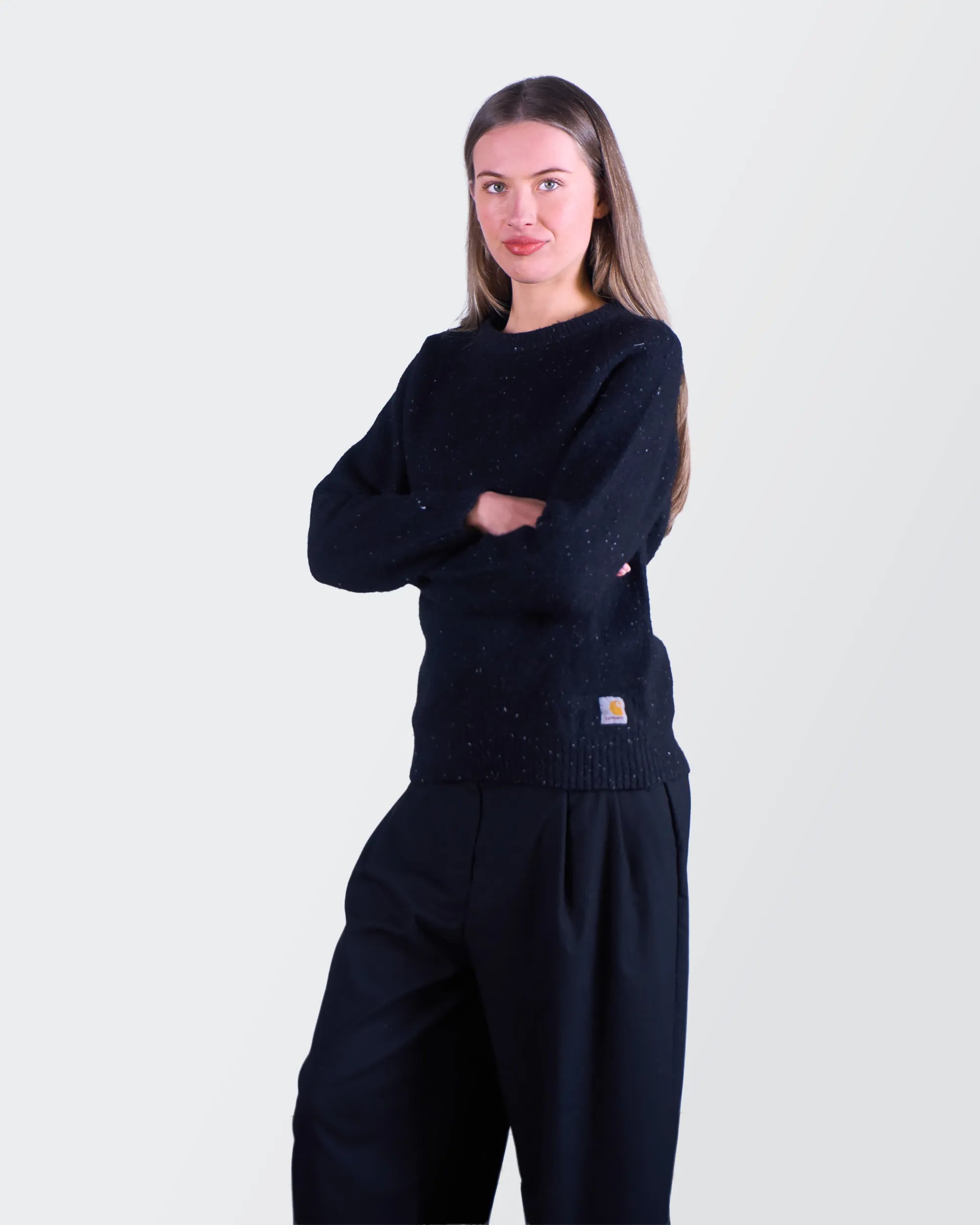 Carhartt Navy Crewneck Jumper - S