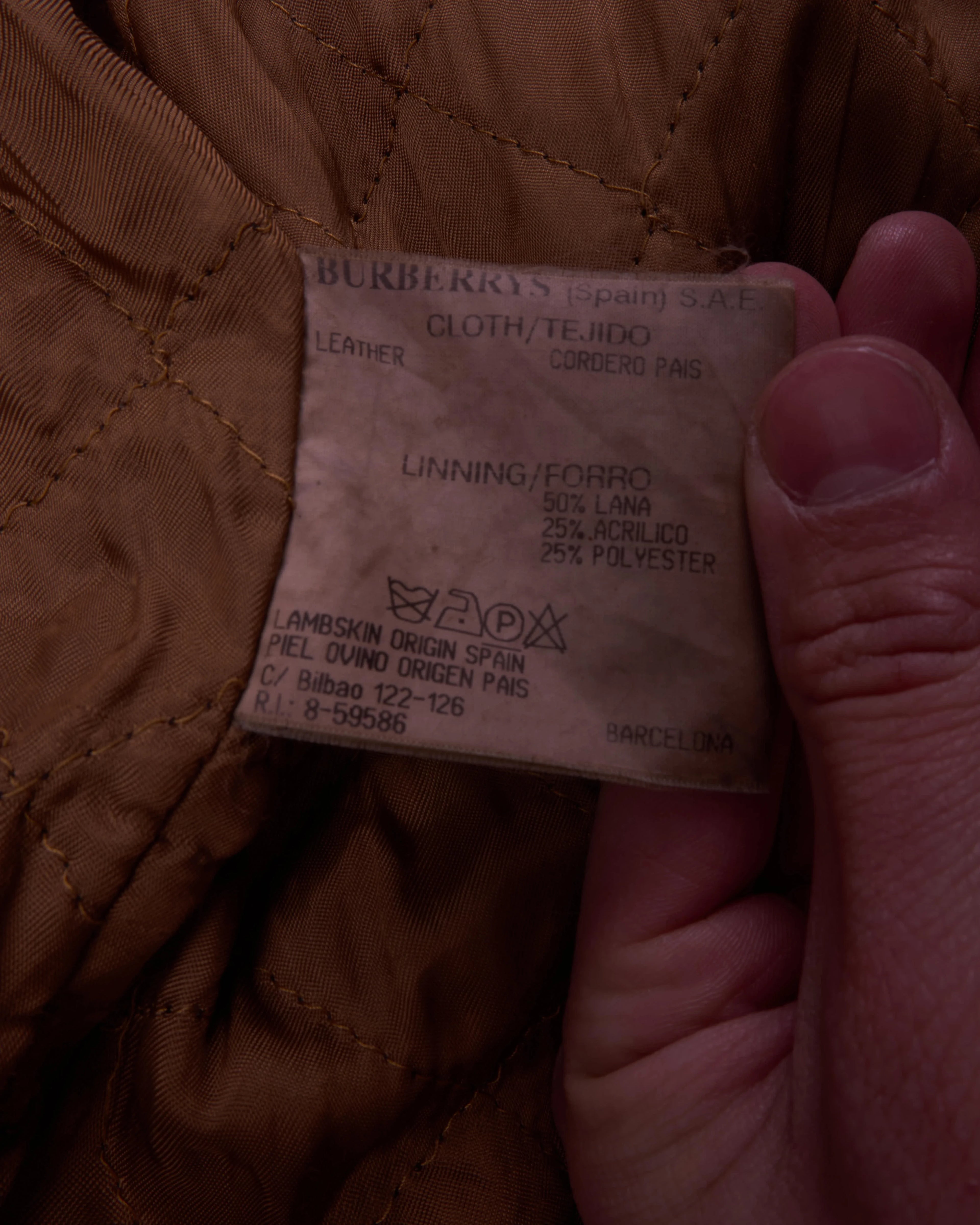 Burberry Brown Jacket - L