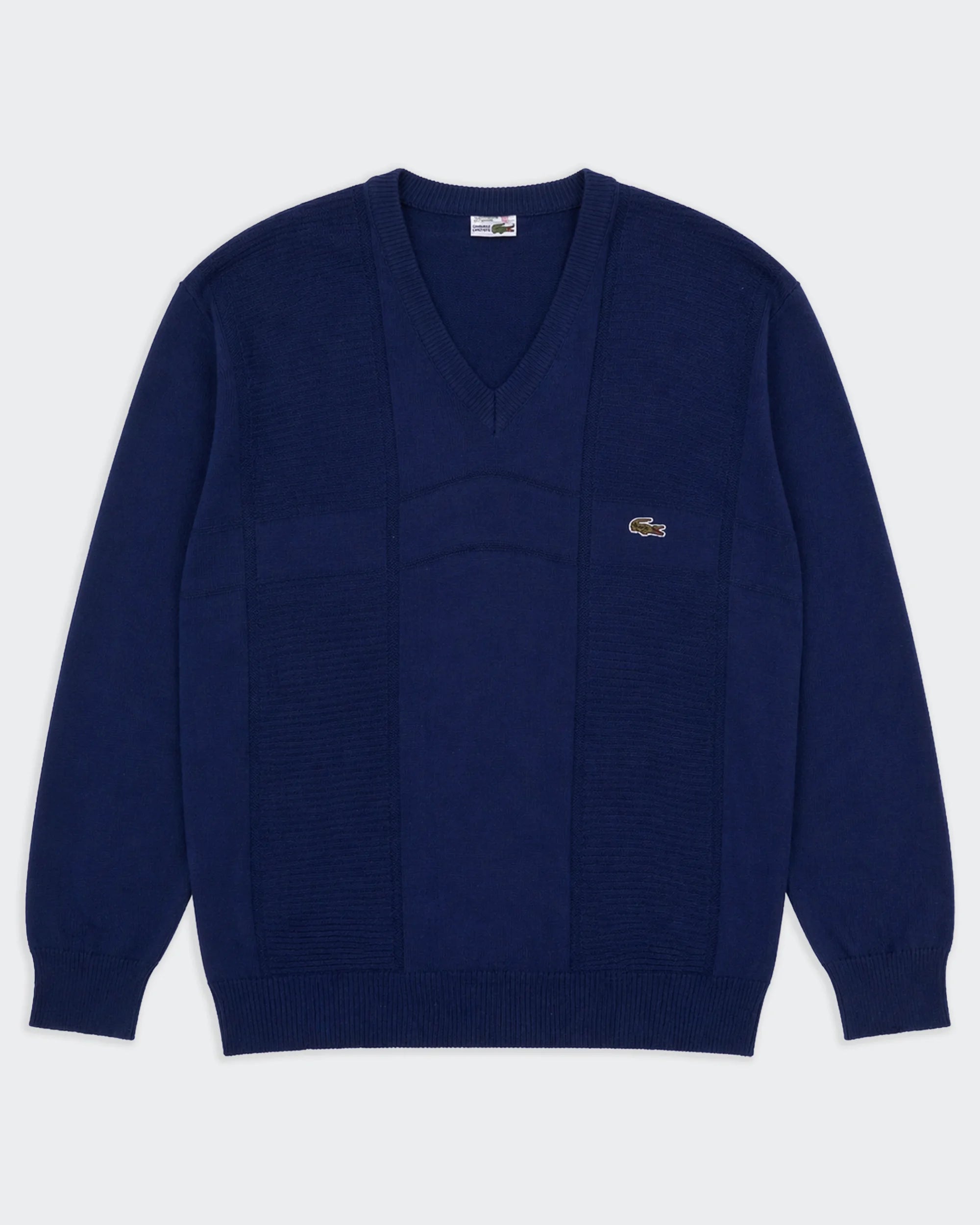 Lacoste Navy Crewneck Jumper - XXL