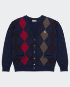 Lacoste Navy Button Cardigan - L