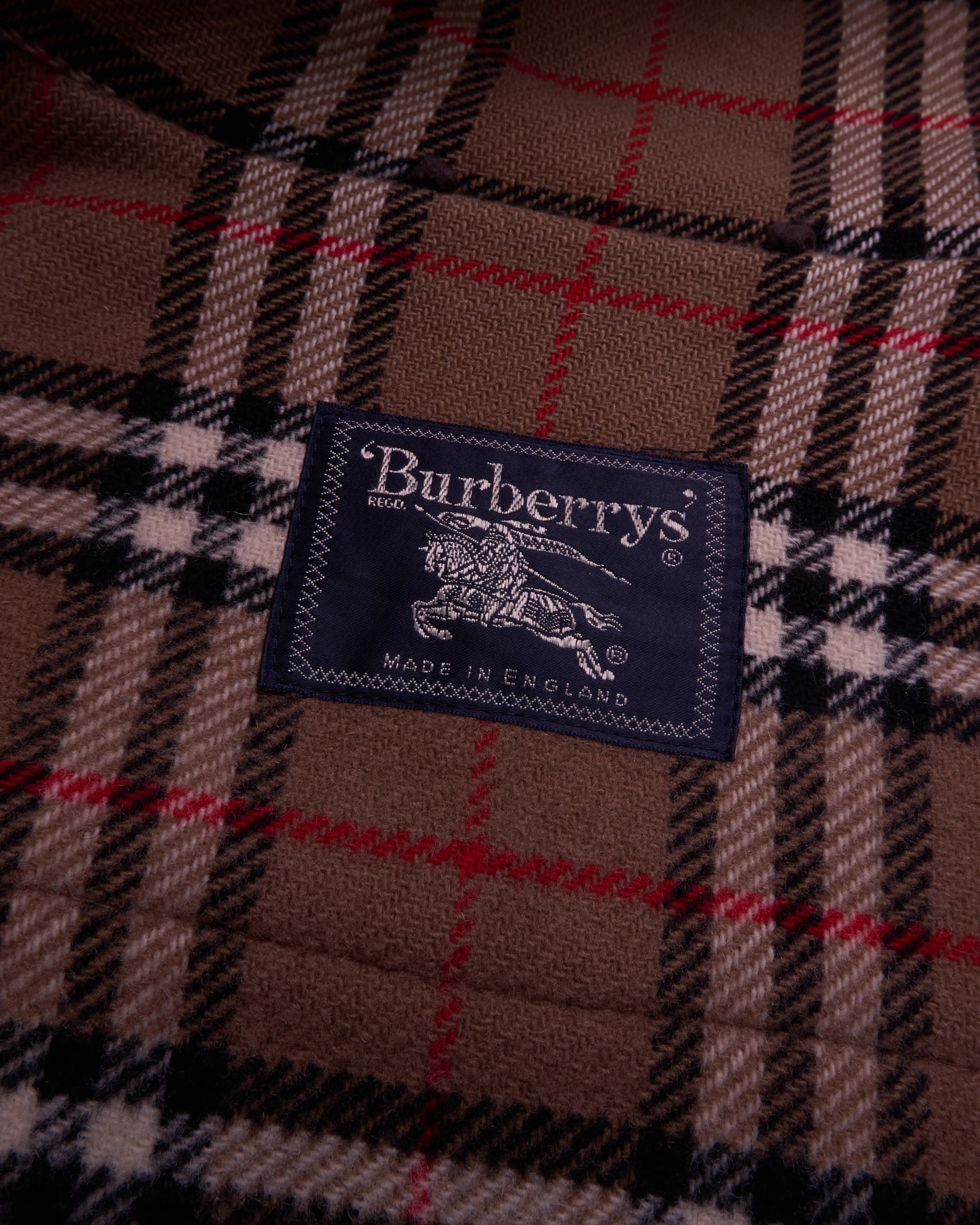 Burberry Brown Duffle Coat - XXL