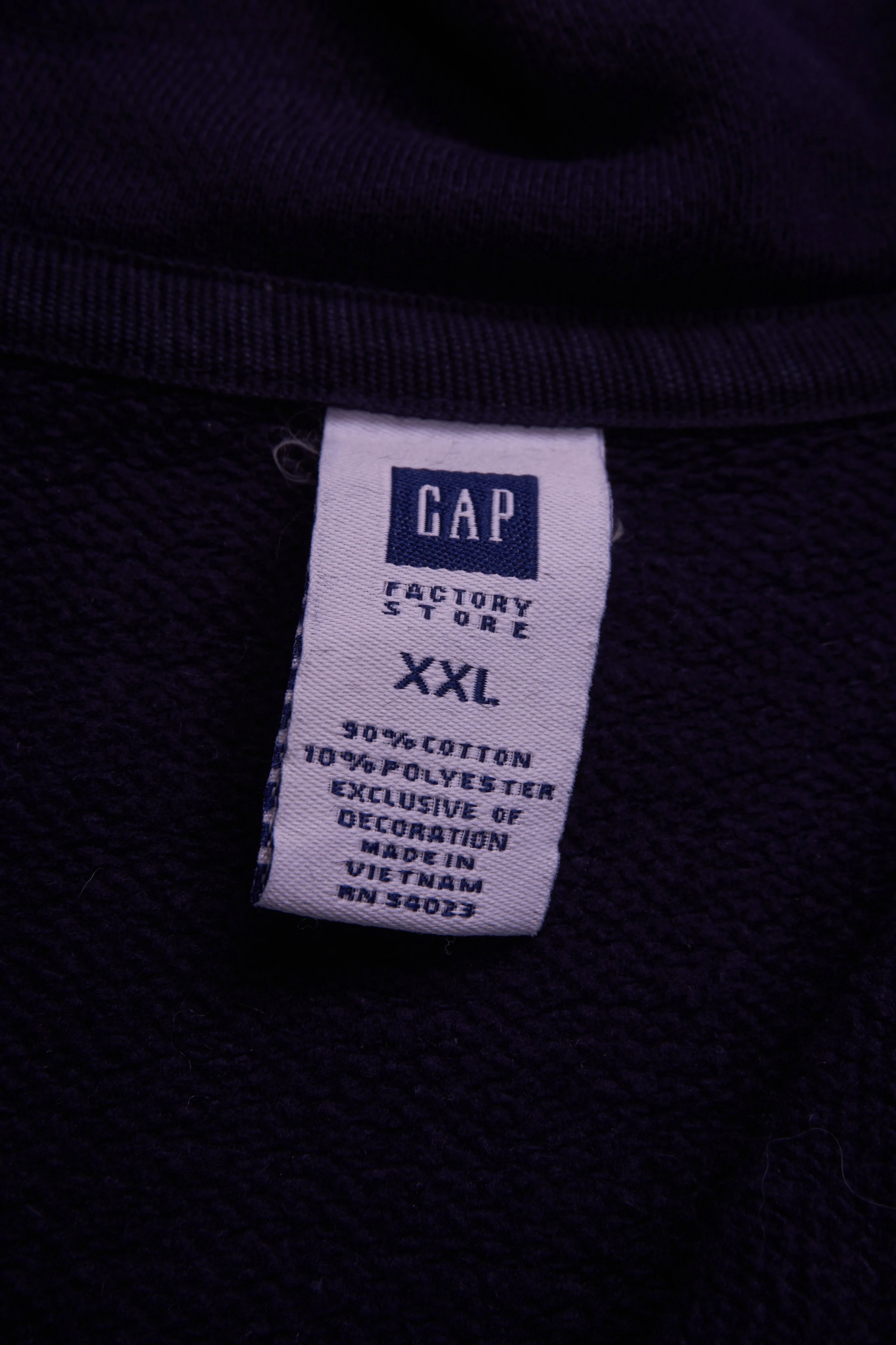 Gap Navy Quarter-zip Sweater - XXL