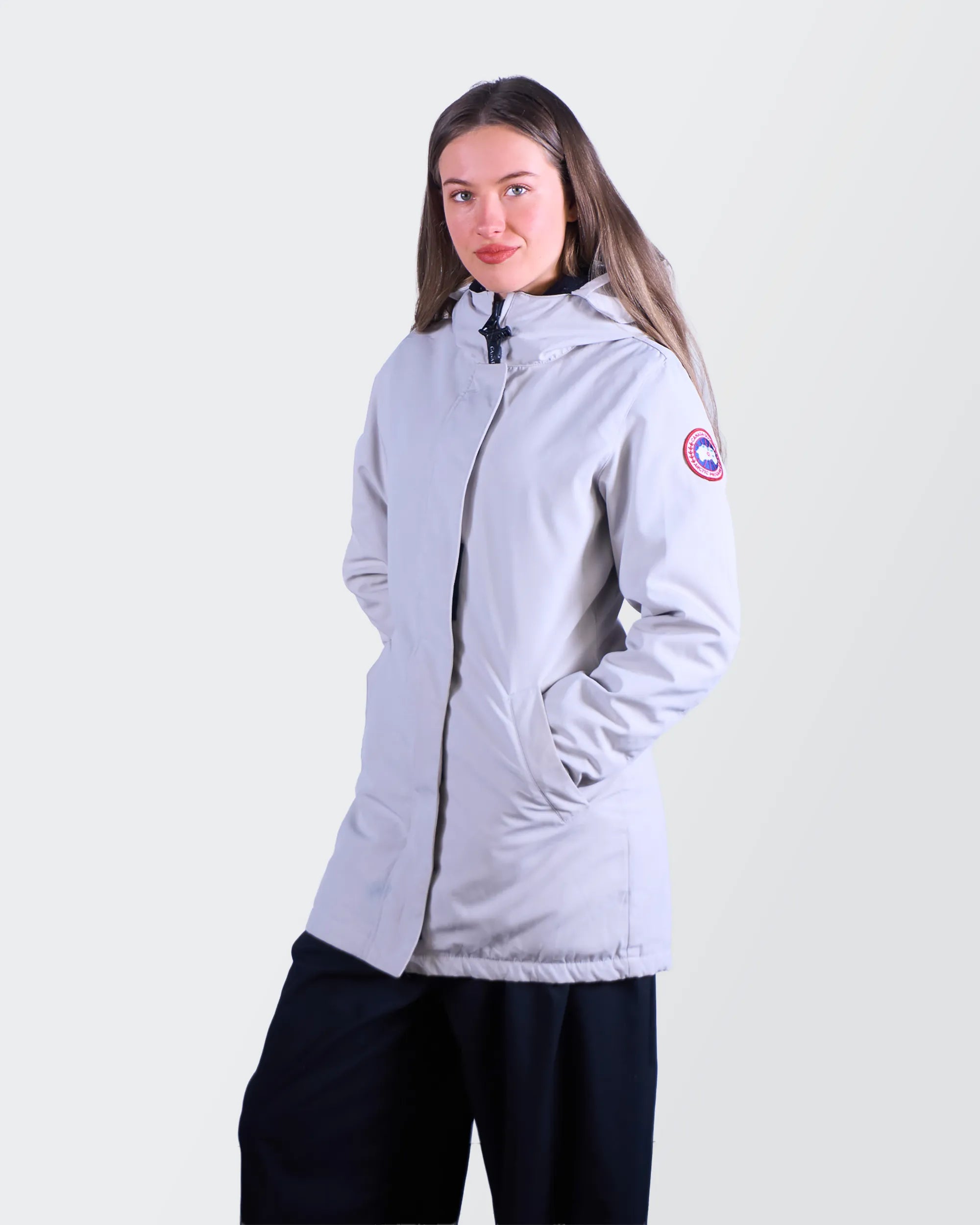 Canada Goose White Jacket - S