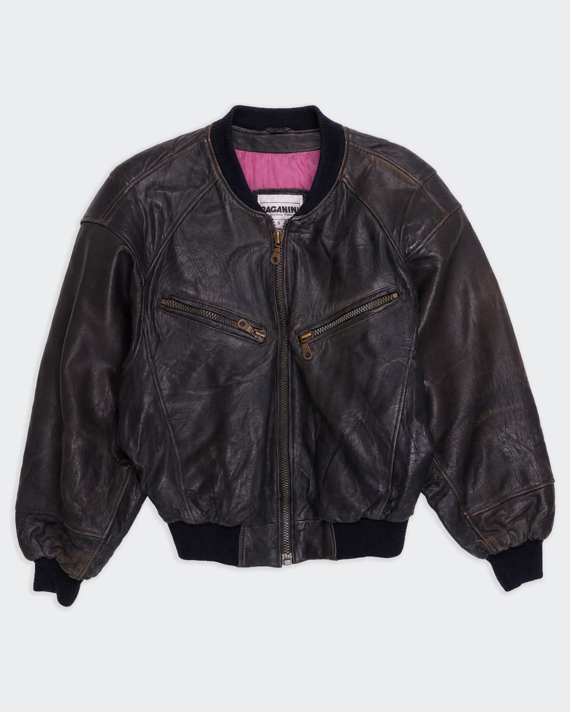 Armani Black Bomber Jacket - L