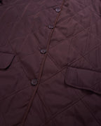 Burberry Brown Quilted Jacket - XL