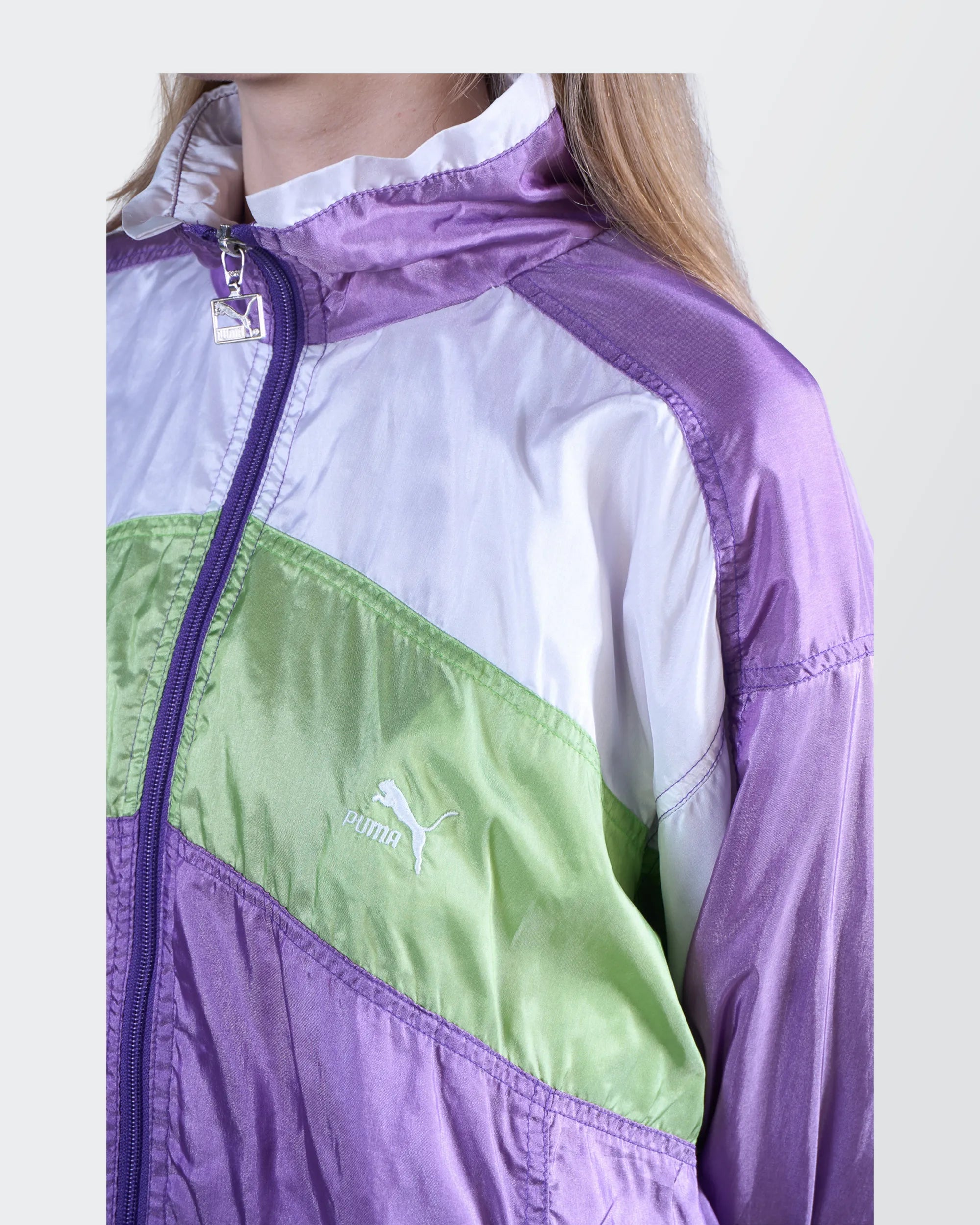 Puma Purple Track Jacket - M