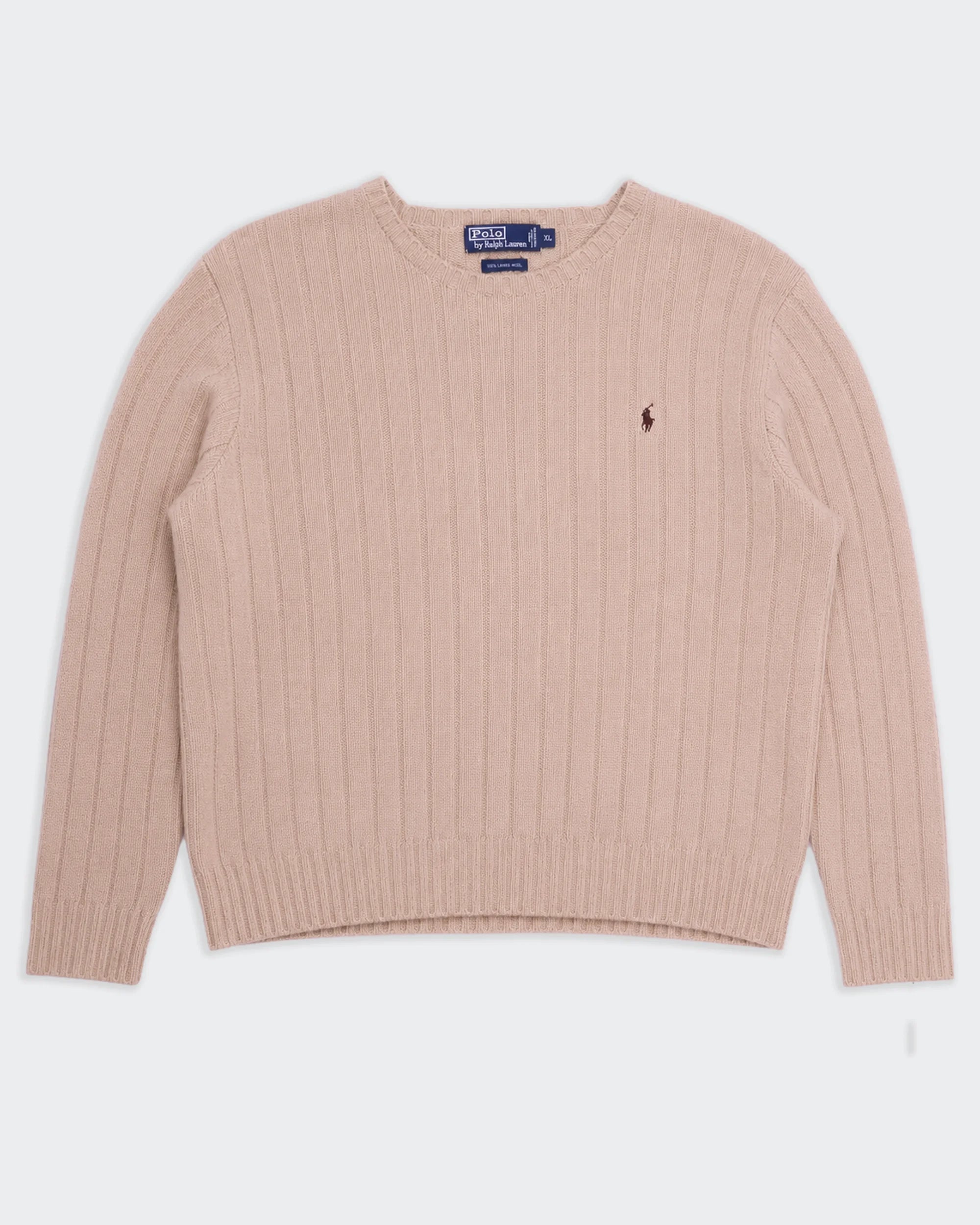 Ralph Lauren Pink Crewneck Jumper - XL