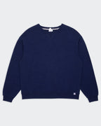Russell Athletic Navy Crewneck Jumper - L