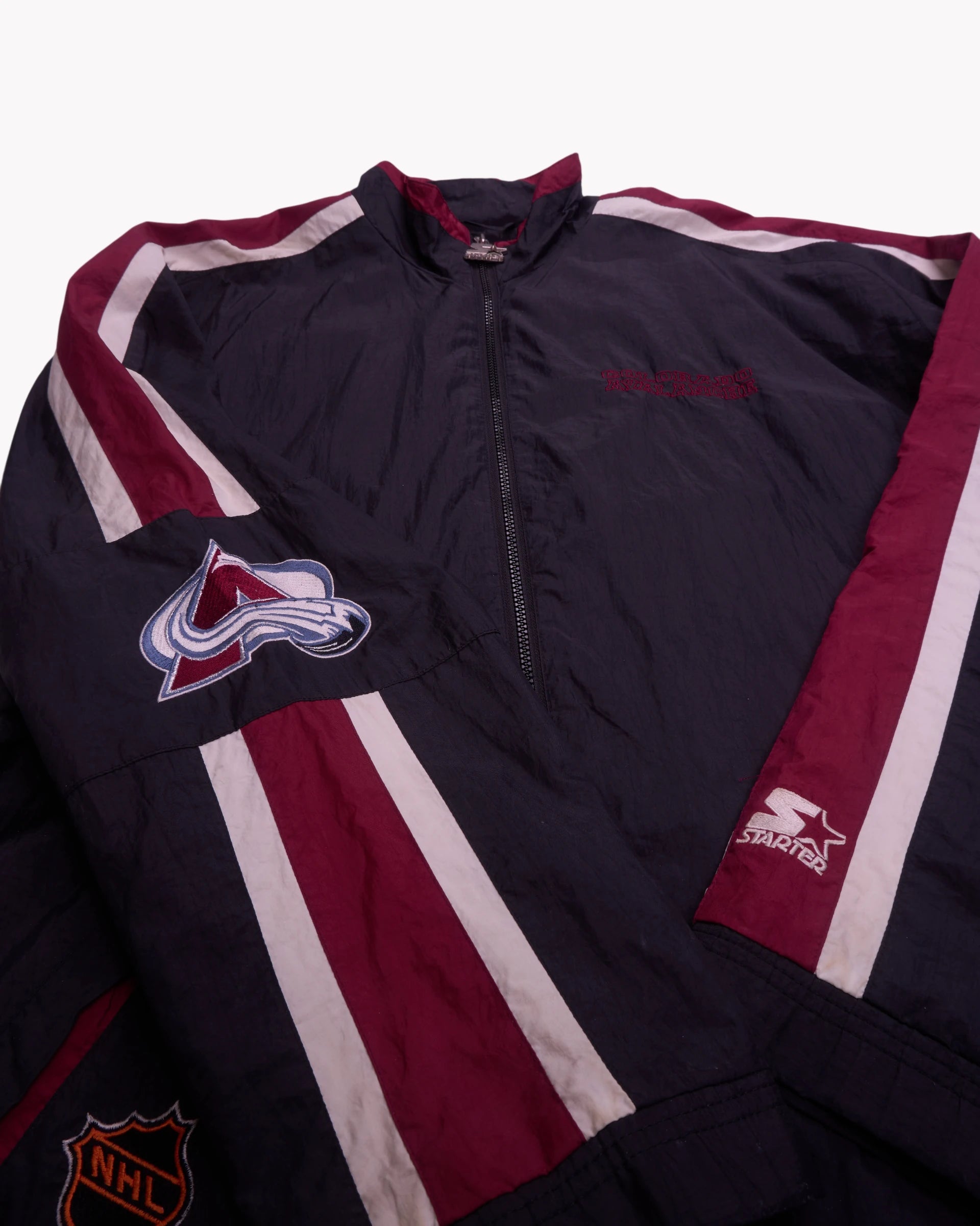 NHL Navy Track Jacket - XL