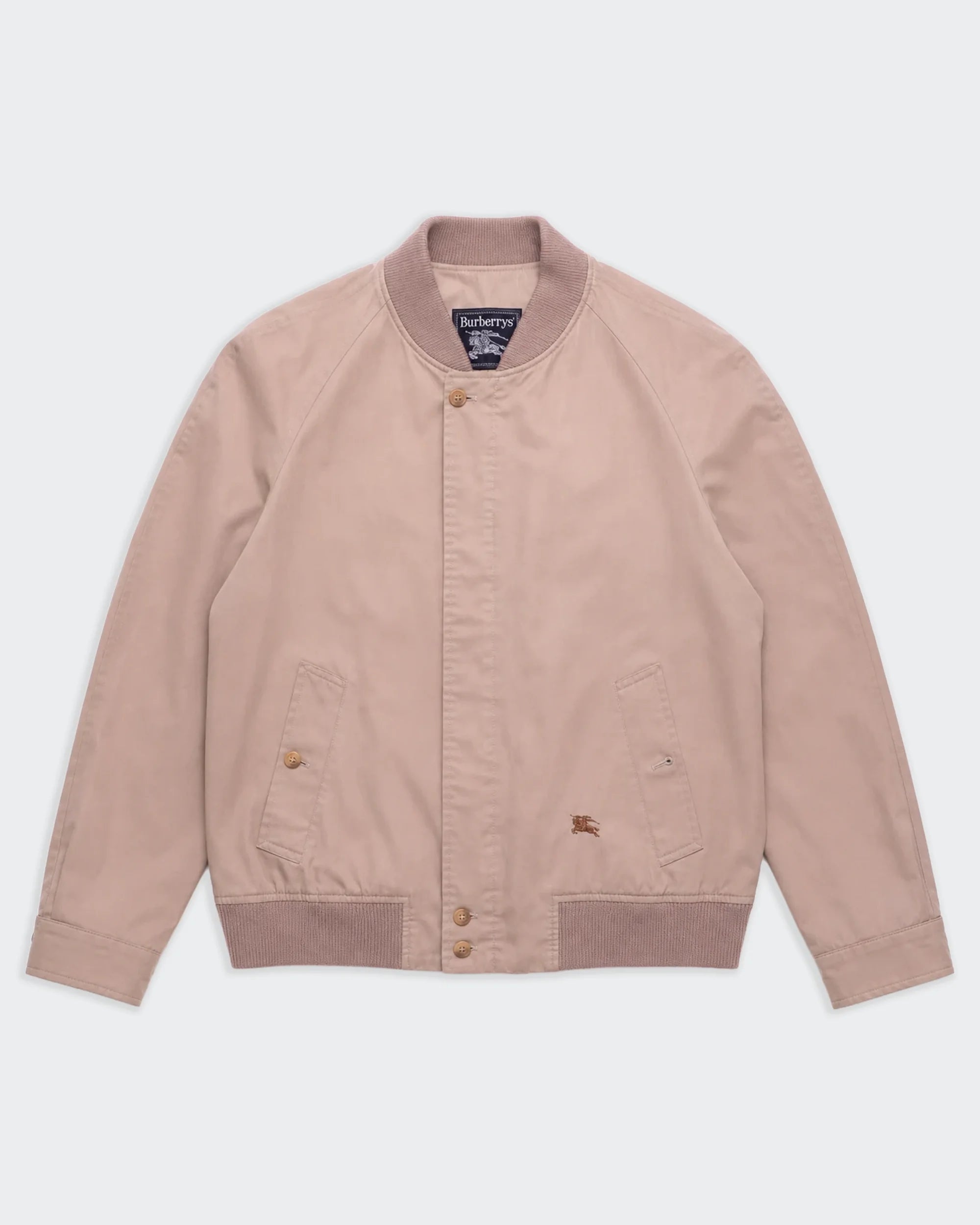 Burberry Beige Bomber Jacket - M