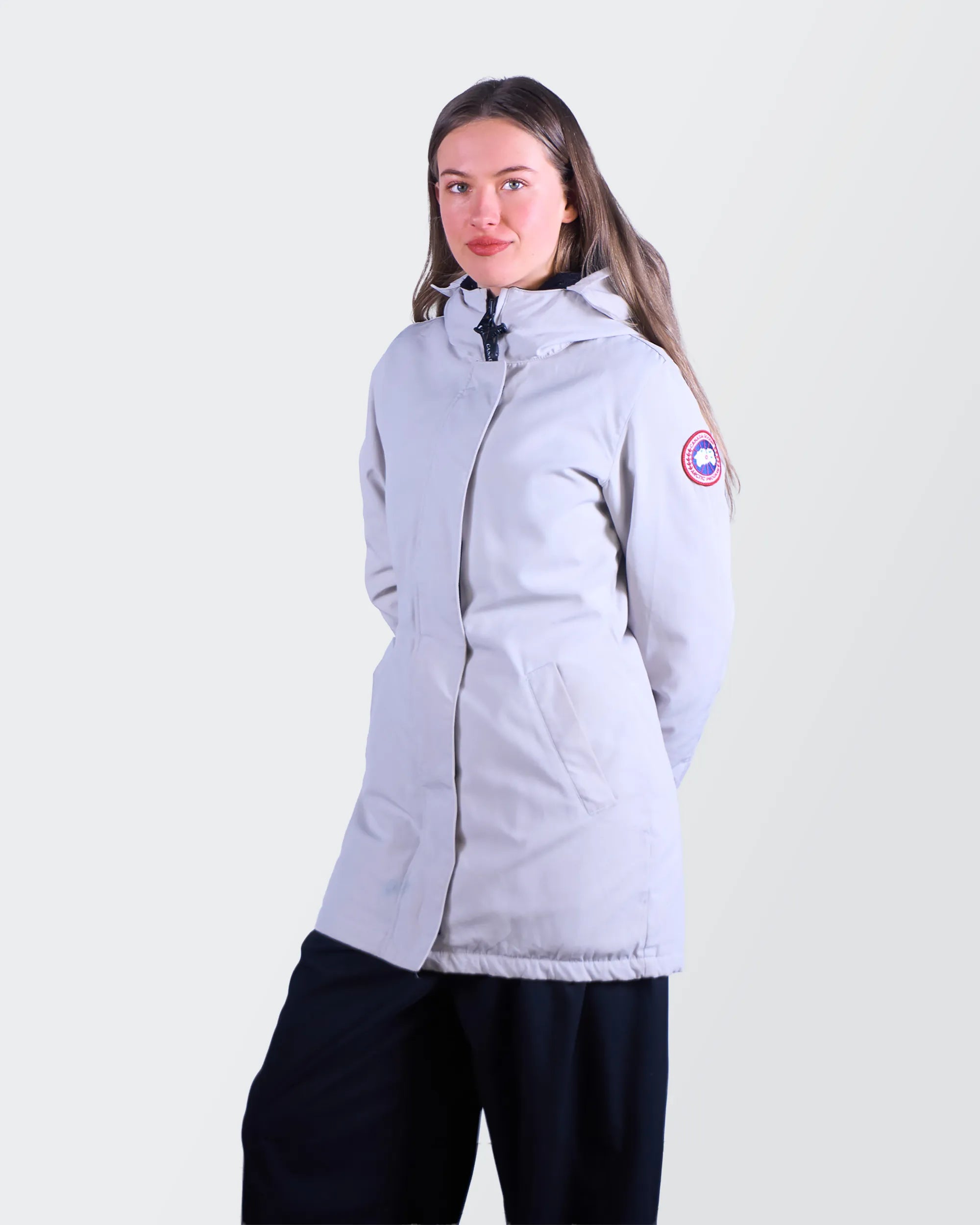 Canada Goose White Jacket - S