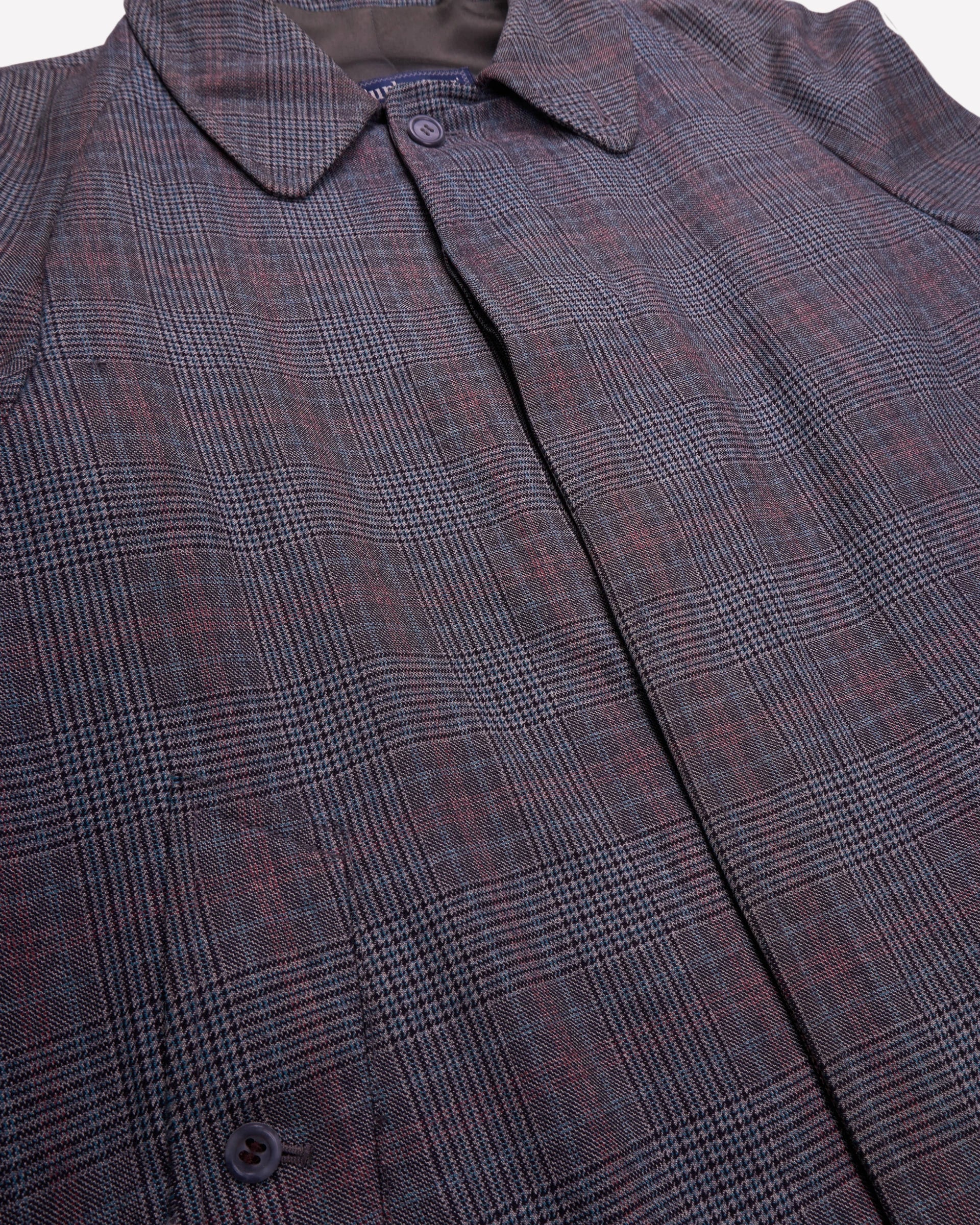Burberry Grey Overcoat - L