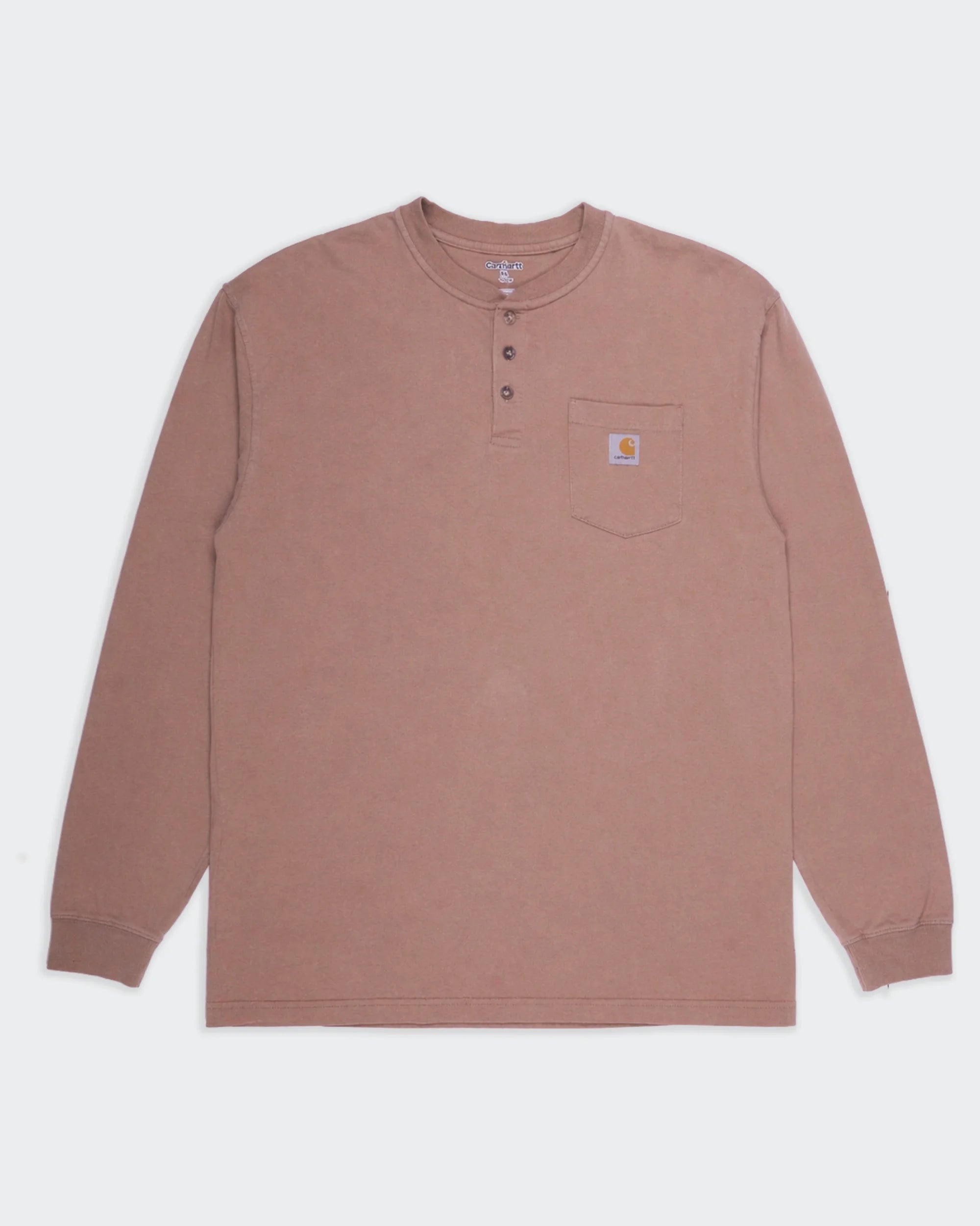 Carhartt Brown Long Sleeve T-shirt - XL