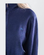 Burberry Navy Full-Zip Jumper - S