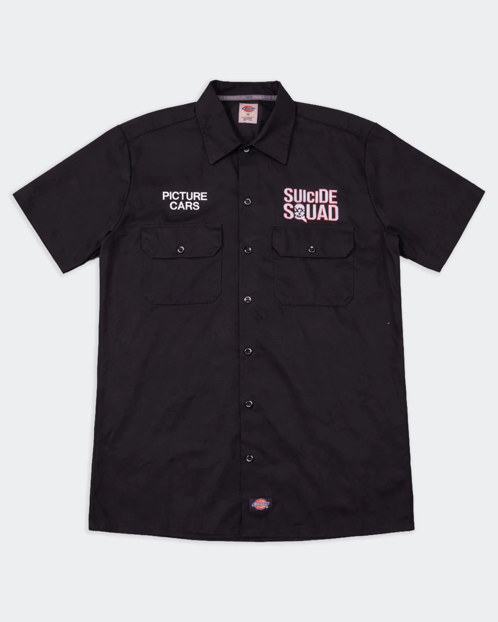 Dickies Black Cotton Button - Up Shirt - M