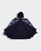 Dickies Blue Hooded Jacket L Cotton