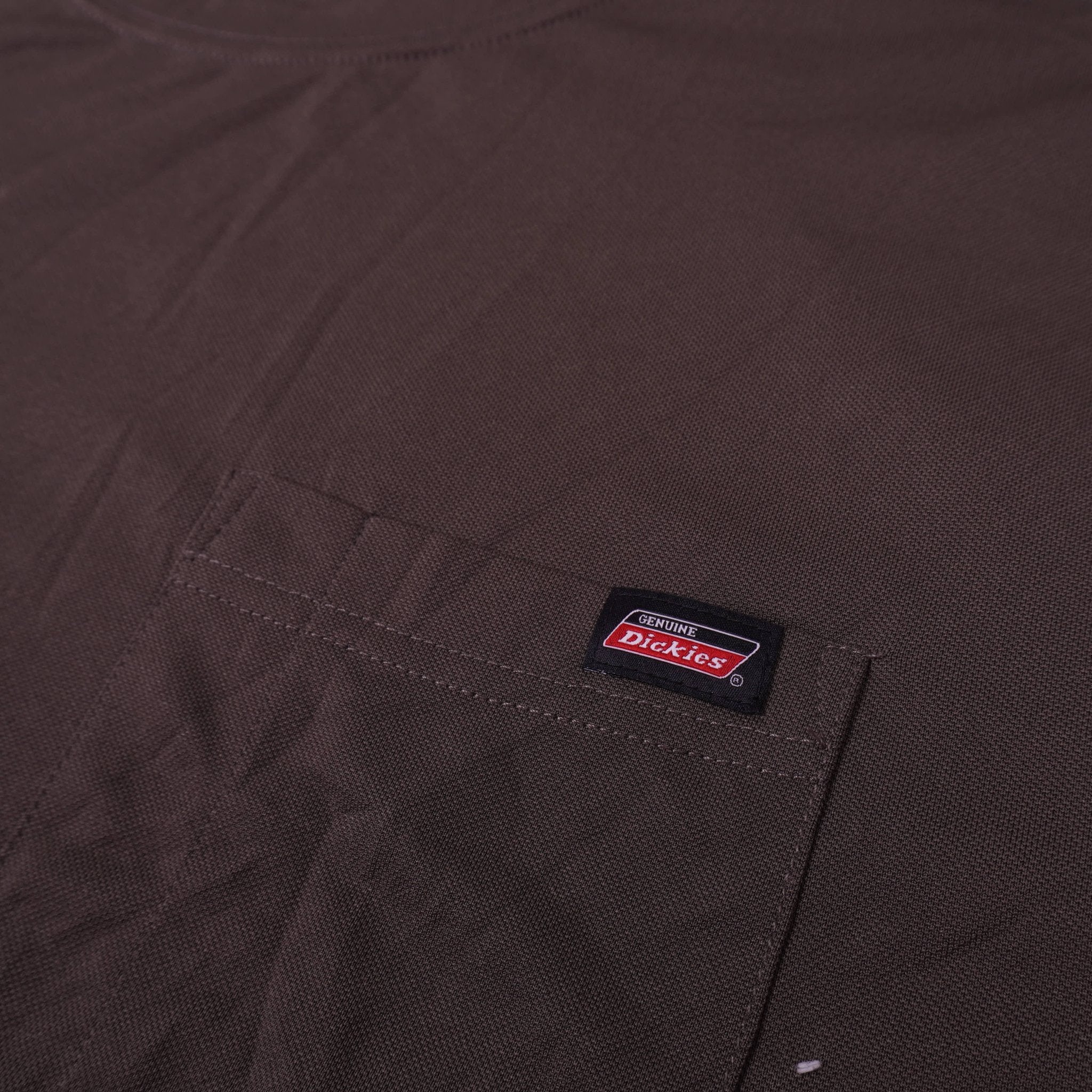 Dickies Brown Long Sleeve T-shirt - M
