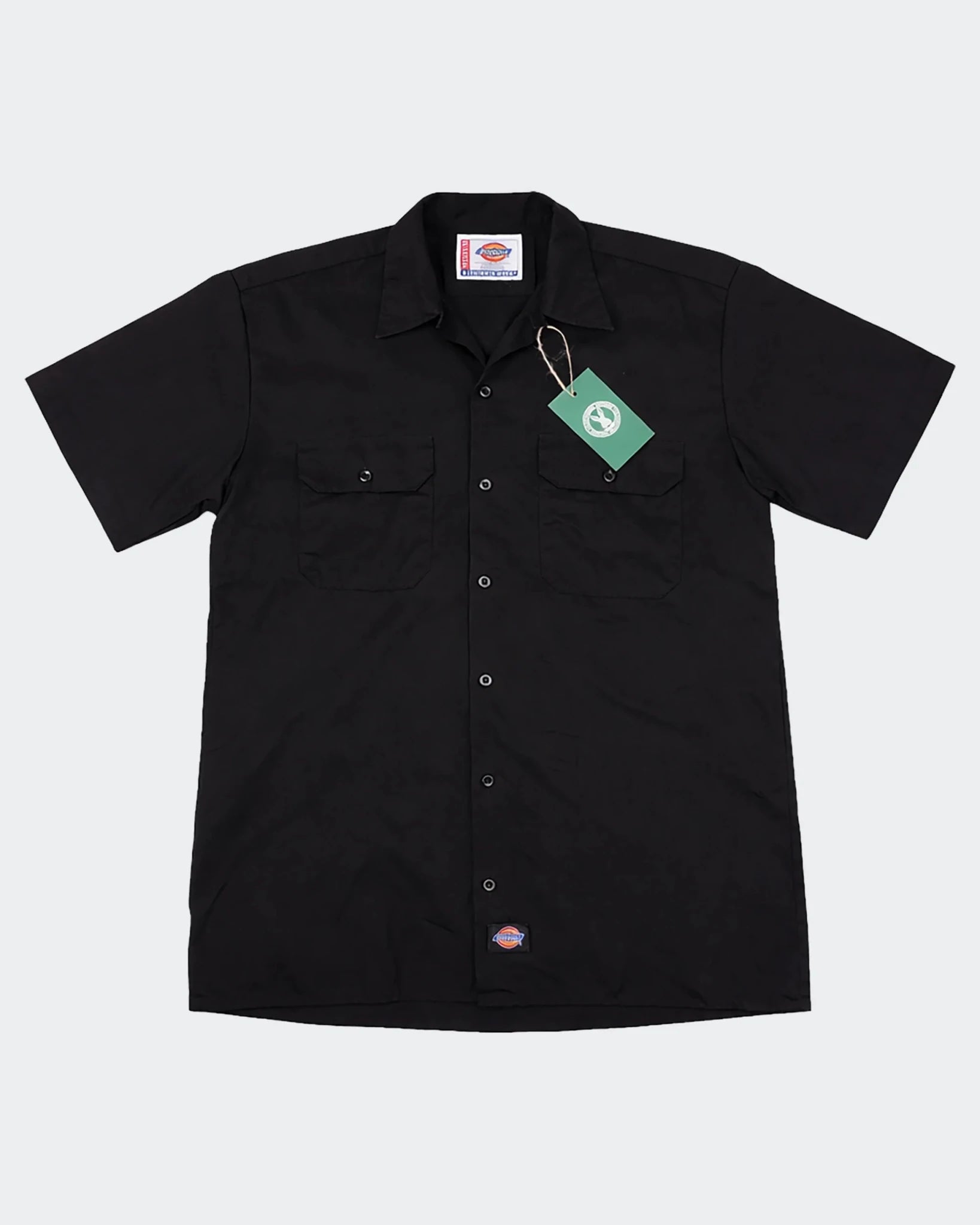 Dickies Short - sleeve Button - Up Shirt - M