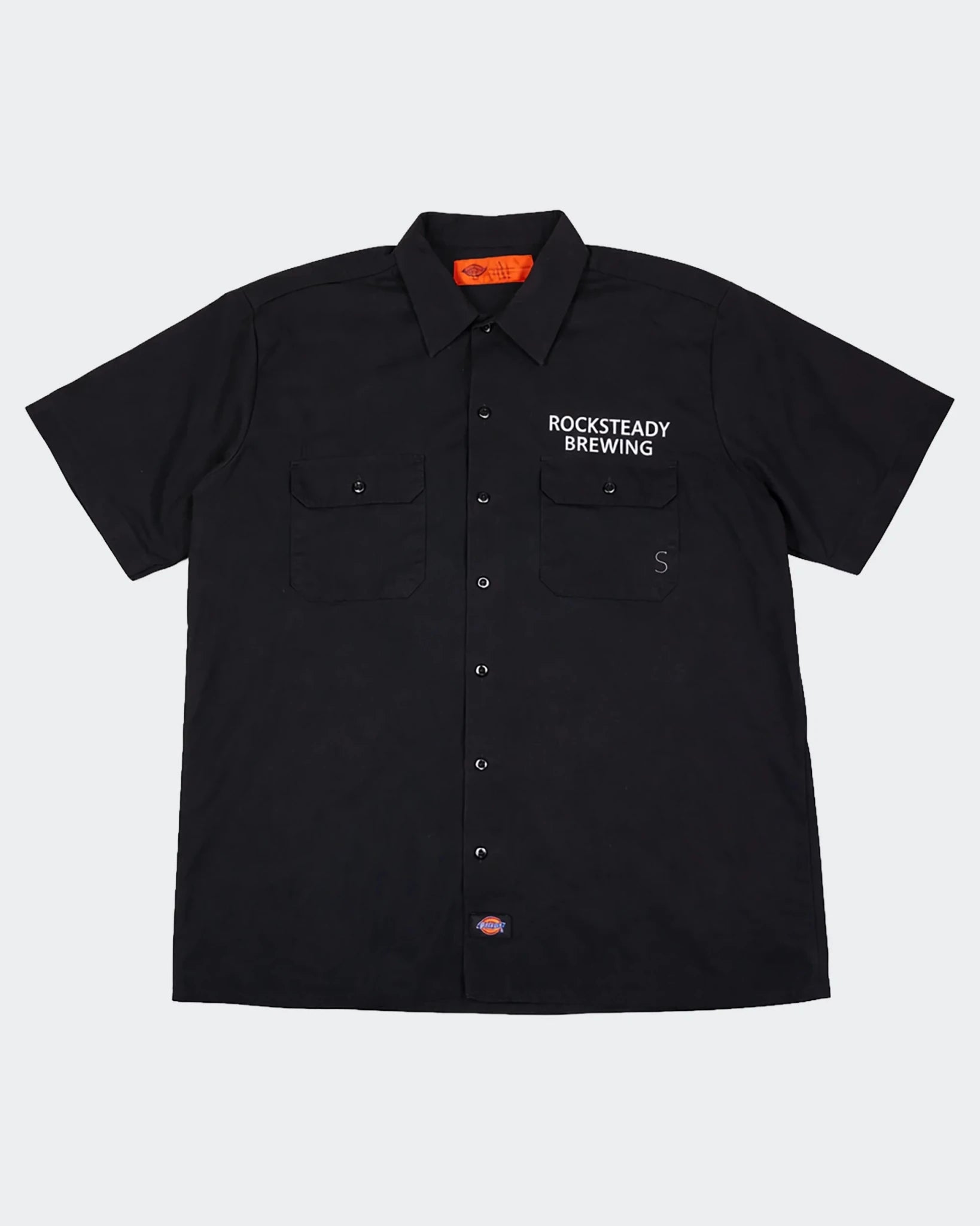 Dickies Short - sleeve Button - Up Shirt - M